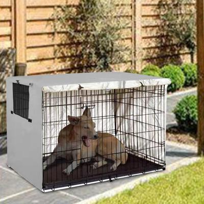 210 Oxford Kumaş Evcil Hayvan Kulübesi Örtüsü Köpek Kulübesi Toz Geçirmez Muhafaza Örtüleri Sonbahar İçin