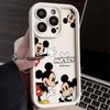 Dumb Mickey Is Suitable for Apple 16plus Mobile Phone Case 16promax Soft 13 New 12pro Cartoon X/xs