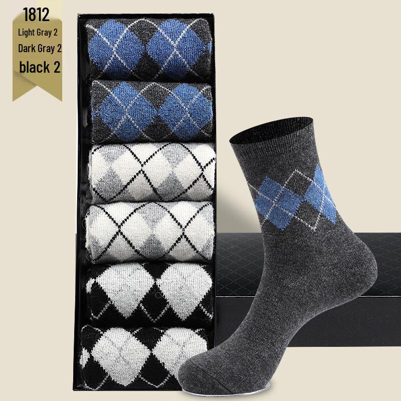 Langsha Men s Long Towel Socks