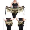 For Thailand/India/Arab Tassels Sequins Belly Dance Belt Waist Chain Hip Scarf Dancer Skirt