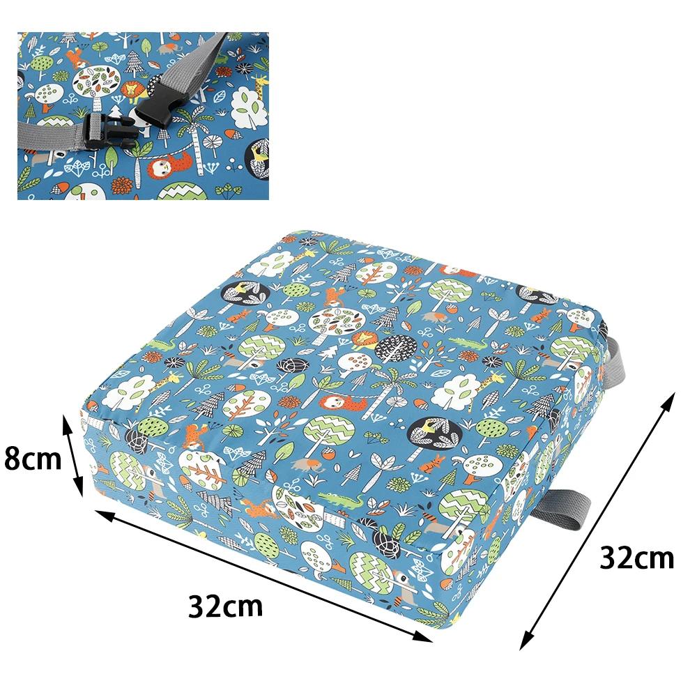 Podwyższająca poduszka na krzesło do jadalni Przenośny regulowany podwyższacz do krzesełka dla dziecka, malucha, dzieci, niemowlaka Zmywalna podkładka na siedzisko krzesła