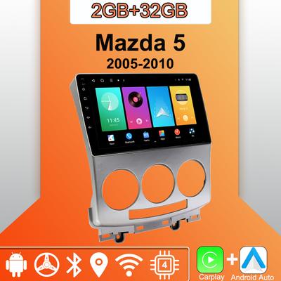 Android Carplay Car Radio For Mazda 5 2005-2010 Multimedia Player Head Unit Stereo GPS Navigation BT WIFI 2+32GB