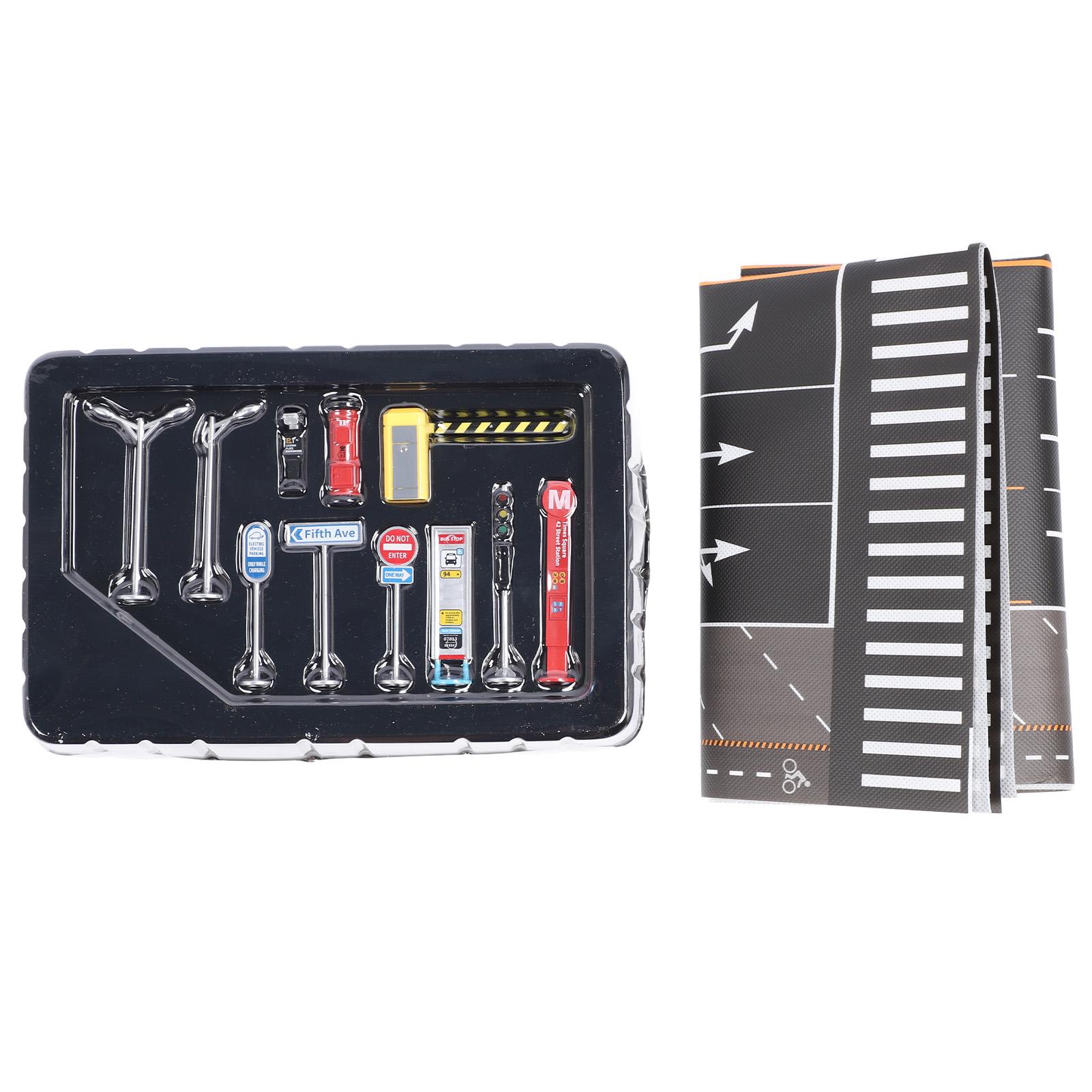 

Миниатюрная модель дорожной дороги, игрушка, реалистичная, образовательная, интерактивная, декоративная, миниатюрная дорожная модель English Style B