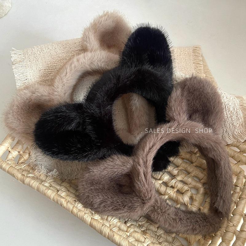 Korean Cat Ear Plush Headband - Cute & Versatile Women's Autumn/Winter Accessory