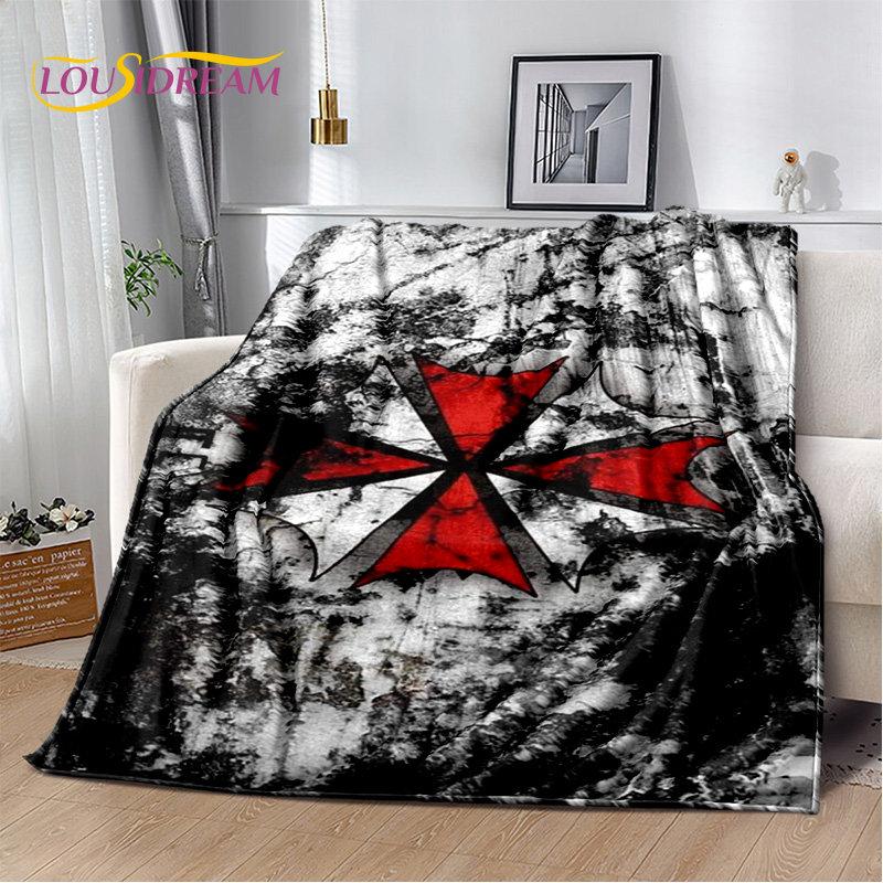 R-Resident Evil Game Gamer Soft Plush Blanket,Flannel Blanket Throw Blanket for Living Room Bedroom Bed Sofa Picnic Office Cover