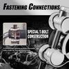 6PCS 17-19mm T Bolt Hose Clamps,Stainless Steel Clamps for Pipe Connections | Adjustable Heavy Duty,Universal T Bolt Clamp,Car Accessories for
