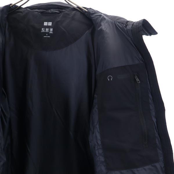 UNIQLO seamless down coat S black Short Food Women Used