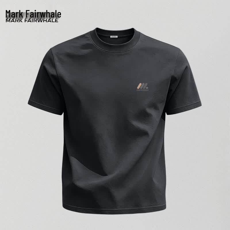 Mark Fairwhale Men s American Trendy Breathable Antibacterial Short-Sleeve T-Shirt L