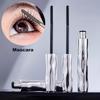 Wasserdichte 3D Verlängernde Mascara Schwarzes Stahlrohr Wimpern Primer Augenwimpern Bürste Langanhaltende Seiden Mascara Kosmetik Geschenk