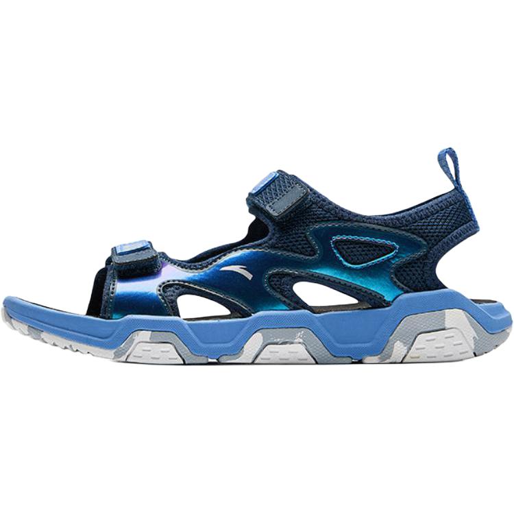 Anta Comfortable Versatile Non-Slip Wear-Resistant Low-Top Childrens Sandals Kids Sandals Blue 312536935R-1