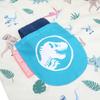 Marushin Apron Jurassic World Loose Dinosaur Jurassic World Jurassic Movie Character Apron Pocket TC Apron Kappogi Apron for Women Nursery School