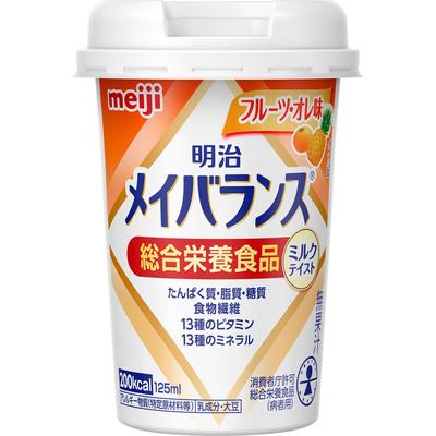 MEIJI Maybalance Mini Cup Fruit Ore Flavour 125ml Cheer Pack Maybalance