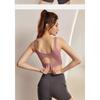 U-Shaped Fitness And Back Sports Bra, Widened And Adjustable Yoga Suit, Anti Sagging Bra Vest With Breast Pads For Women