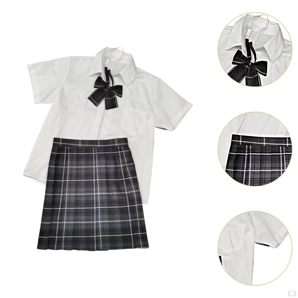 Women Japanese Uniform Outfit Comfortable Cosplay Costume for Shopping Stage
