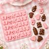 Silicone Baby-Themed Baking Mold Set for Cake Mousse Chocolate Candy Making Flexible Non-Stick Easy Release Baby Bottle Pacifier Shape Baking Tray