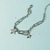 Ins Cold Wind Hip-hop Trend Simple Bracelet Shiny Star Copper Bracelet Pentagram Cool Girl Temperament Fashion Jewelry