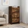Sideboard Smoked Oak 40 x 36 x 80 cm Engineered Wood