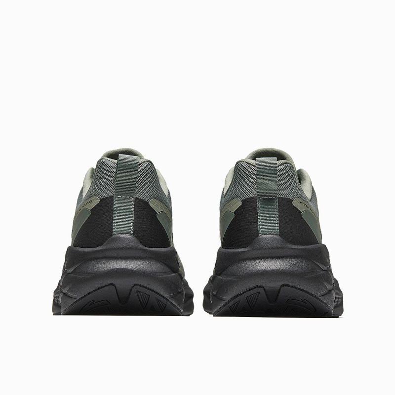 Anta Breathable Lightweight Low-Top Casual Running Shoes Men's Green Black Sneakers 112425537S-3