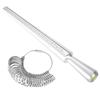 Dual Measurement Ring Mandrel Stick Jewelry Measuring Tool Professional Measuring