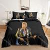 Johnny Hallyday 3D Bedding Sets Print Duvet Cover Adults_ Children Bed Comforter Birthday Gift Dropshipping