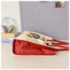 Niche Design Cute Cartoon Canvas Tote Bag, Large Capacity Shoulder Bag for Women, Autumn/Winter Korean Lazy Style