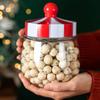 1Pcs Nut Jar Grain Storage Box Storage Tank Christmas Jar Biscuit Box Home Furnishing Candy Box