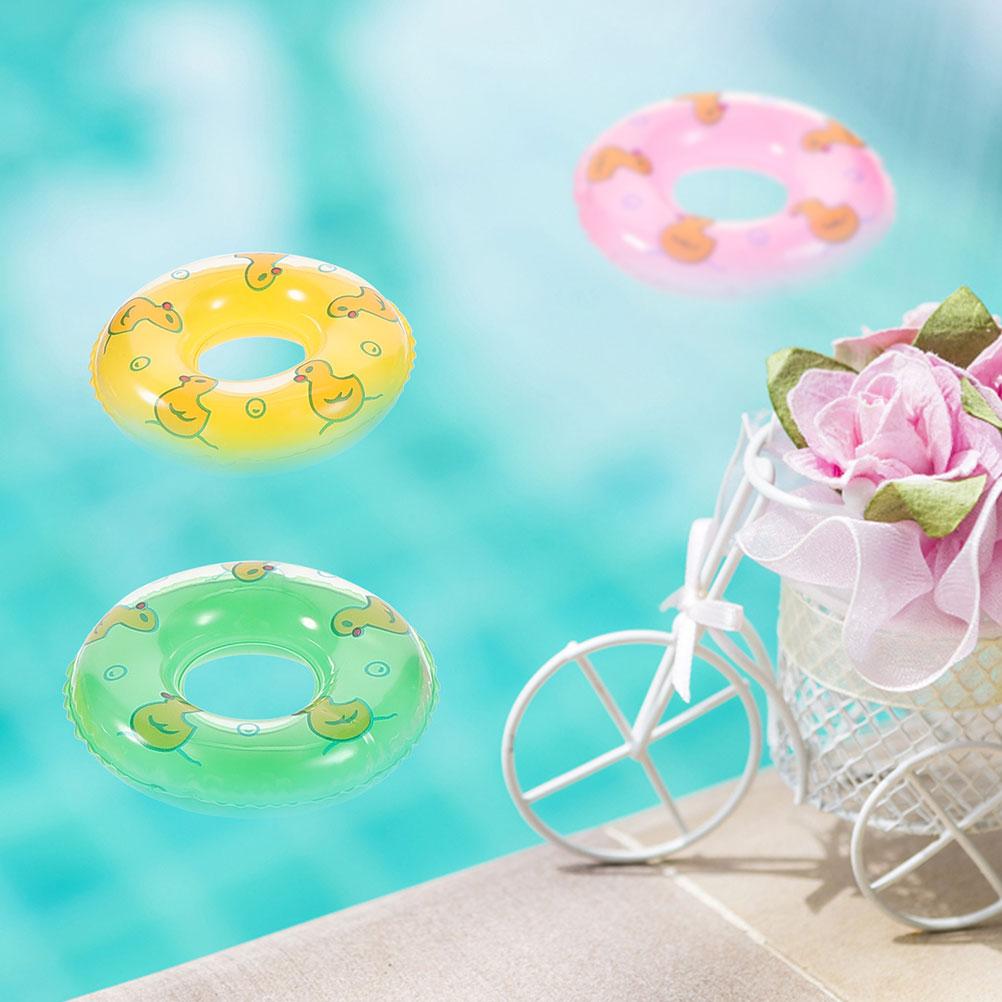 20 Pcs Inflatable Swimming Ring Children'S Toys Cartoon Kidtraxtoys Pp Childrens Inflatable Mini Swimming Circle Float Toy St Practical Use