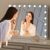 Hollywood Makeup Mirror with 18 LED Bulbs Lighted Vanity Makeup Mirror with USB Charging