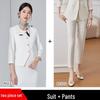 Women's Professional Workwear Suit: Skirt Set for Hotel, Salon, and Jewelry Store Managers