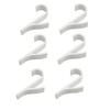 2pcs Hangers for Heated Towel Multi-Purpose Radiator Hooks Coat Clothes Hanger Scarf Rack Bath Hook