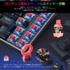 Gaming axă roșie conexiune USB mecanică cu fir 81 de taste LED albastru tastatură engleză rezistentă la apă pentru jucători tastatură e-element, axă/tastatură albastră,
