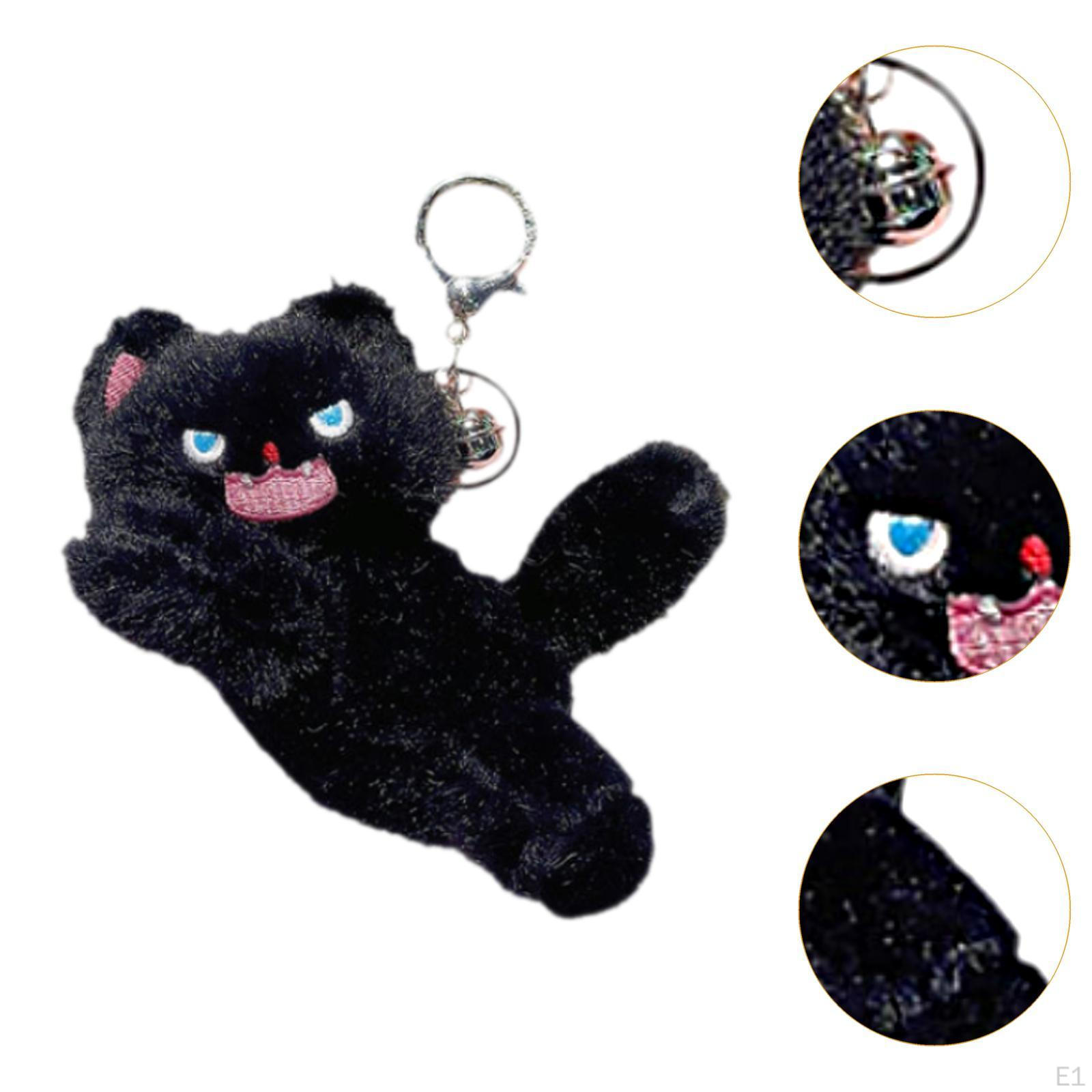 Брелок для ключей в виде кошки — фото 4