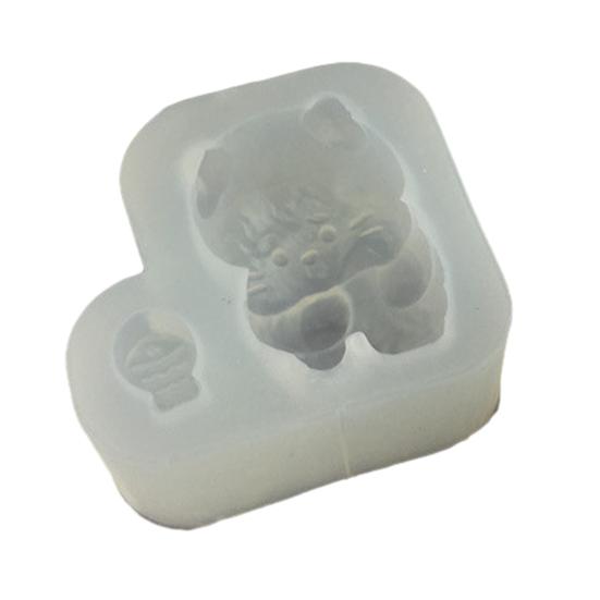 Yousheng Cartoon Animal Silicone Mold Food-Grade Baking Mold for Rice Balls Chocolate Resin Soap Cake Decorations Easy-Release Heat-Resistant DIY
