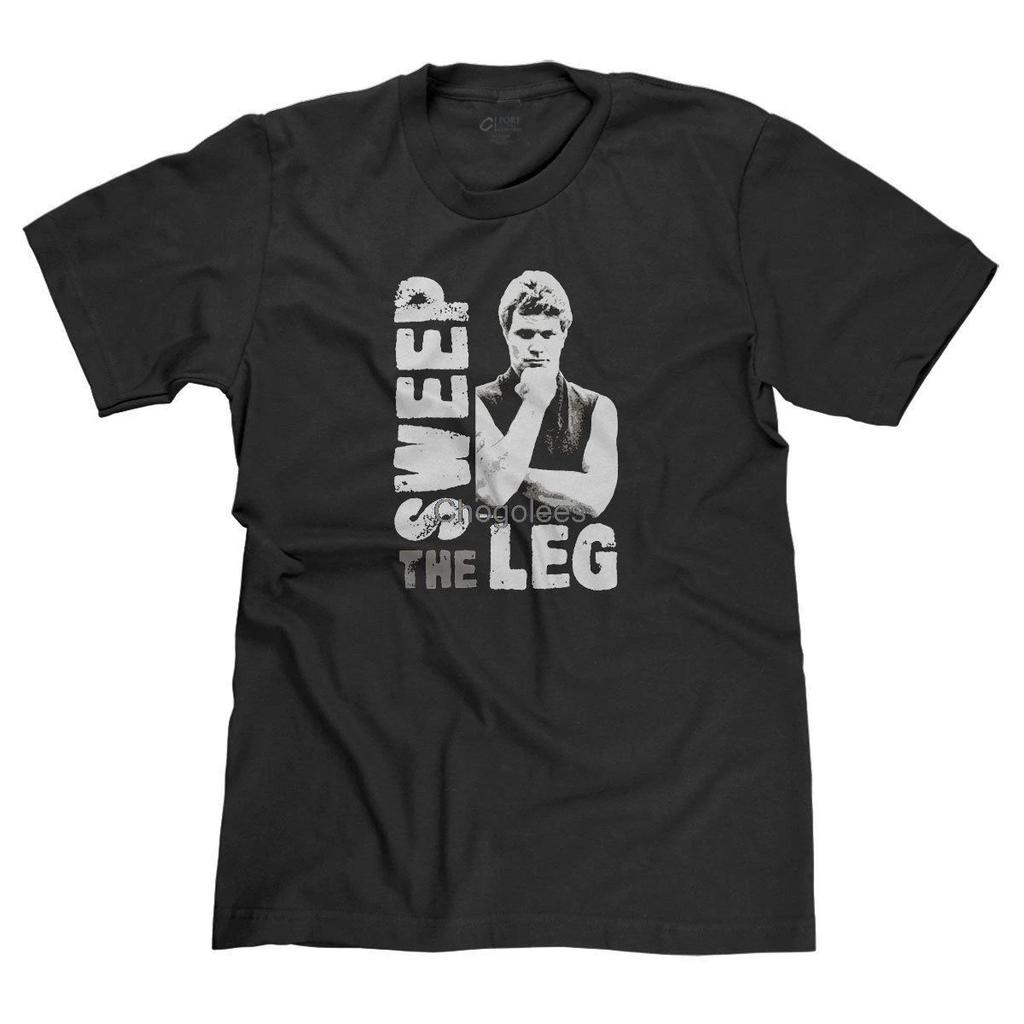The Karate Kid Sweep the Leg Black T-Shirt