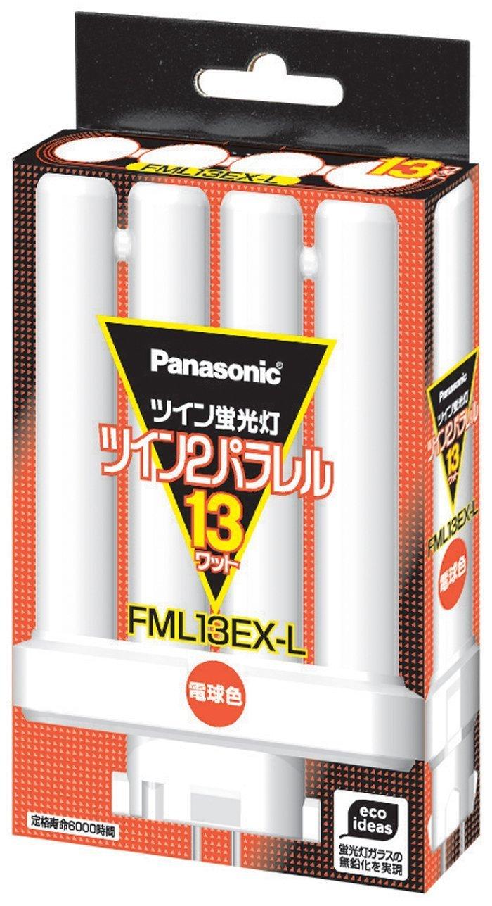 

Panasonic Twin Fluorescent Lamp Fluorescent Twin 2 Parallel 13 Shape Bulb Color FML13EXL (Компактная лампа) [10 штук]
