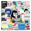 50 Programmer Graffiti Stickers Personalized Creative Coding Career Decorative Laptop Stickers