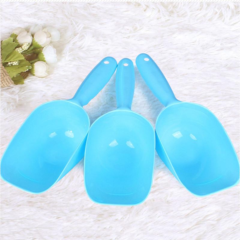 2-Pack Pet Food Scoop Set, Convenient Measuring Dog Cat Food Spoon with Large Small Sizes, Lightweight Pet Feeding Scoop