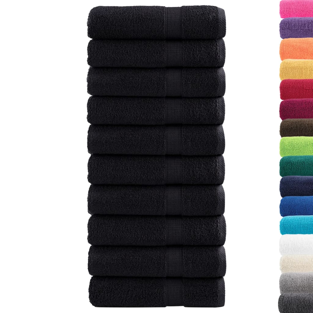 Vidaxl Ręczniki Premium Solund 10 Szt., 100X150 Cm, 600 G/Cm²