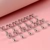 12pcs/set Simple Classic Stainless Steel Minimalist Big Small Round Ball Stud Earrings for Men Women Daily Jewelry Size 2-10mm