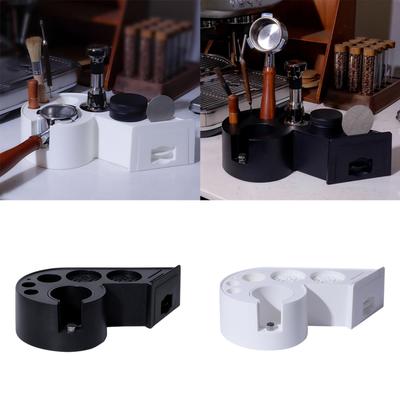 Espresso Tamping Station Organizer Lightweight Accessories Space Saving for Baristas Versatile 29x18x9cm Stand Support Base