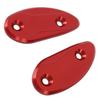 2PCS Motorcycle Rear Mirror Hole Cover Aluminium Alloy Mirror Block Off Base Plates Fit for CBR1000RR 2020 to 2023