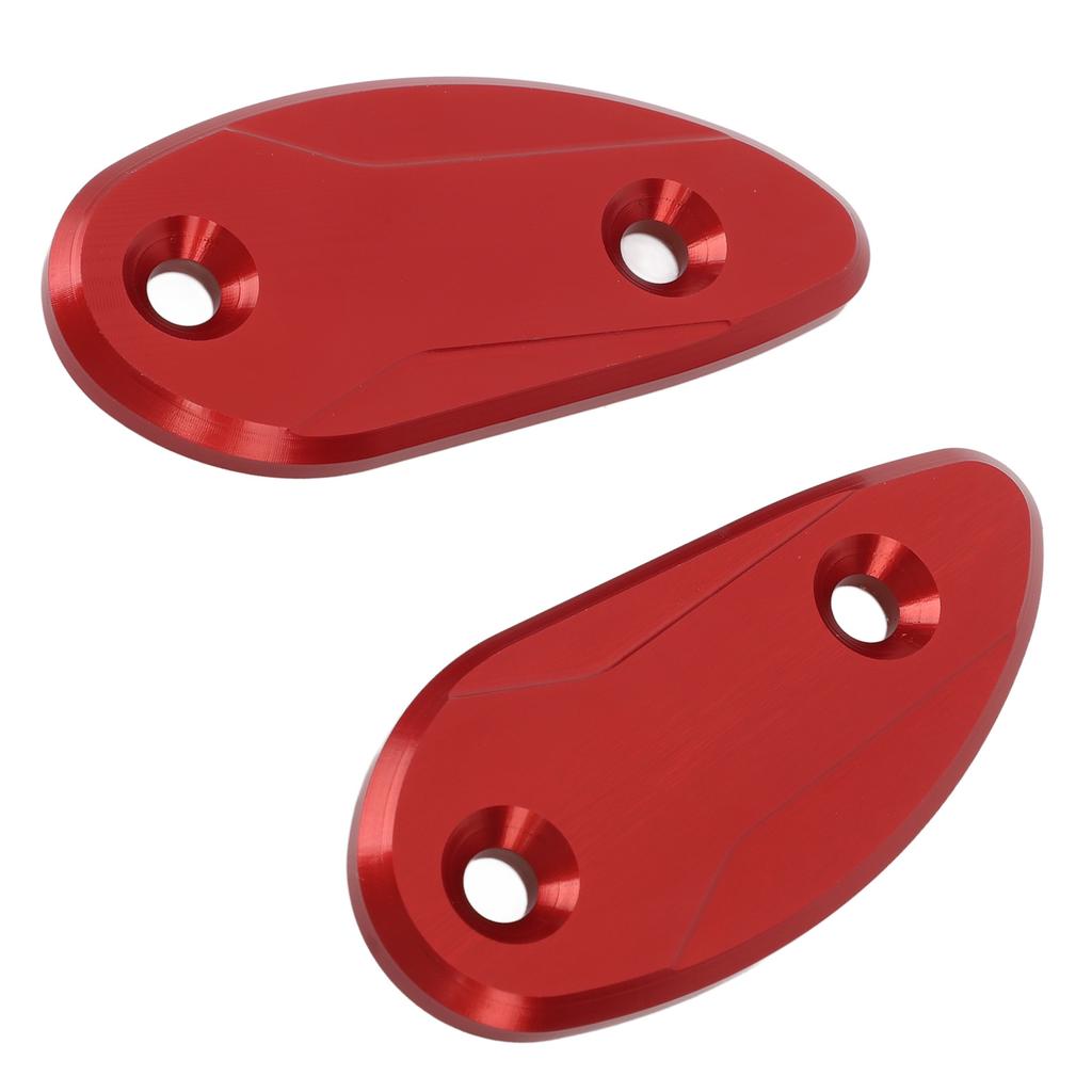2PCS Motorcycle Rear Mirror Hole Cover Aluminium Alloy Mirror Block Off Base Plates Fit for CBR1000RR 2020 to 2023