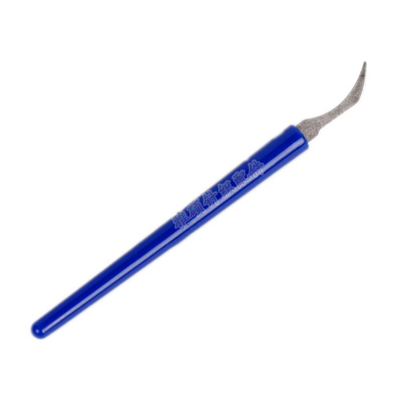Round & Flat Needle Holder, Needle Tongue, Stitch Opener, Thread Hook, Jacquard Textile Tool - Large Circular Machine Knitting Accessory.