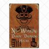 Beer Vintage Metal Tin Signs Bar Poster Pub Club Cafe Wall Decoration Retro Plaque Home Decor 20*30cm