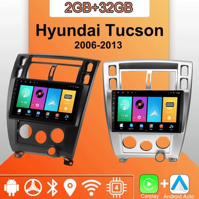 Android Carplay Autoradio für Hyundai Tucson 2006-2013 Multimedia-Player Head Unit Stereo GPS-Navigation BT WIFI 2 + 32GB
