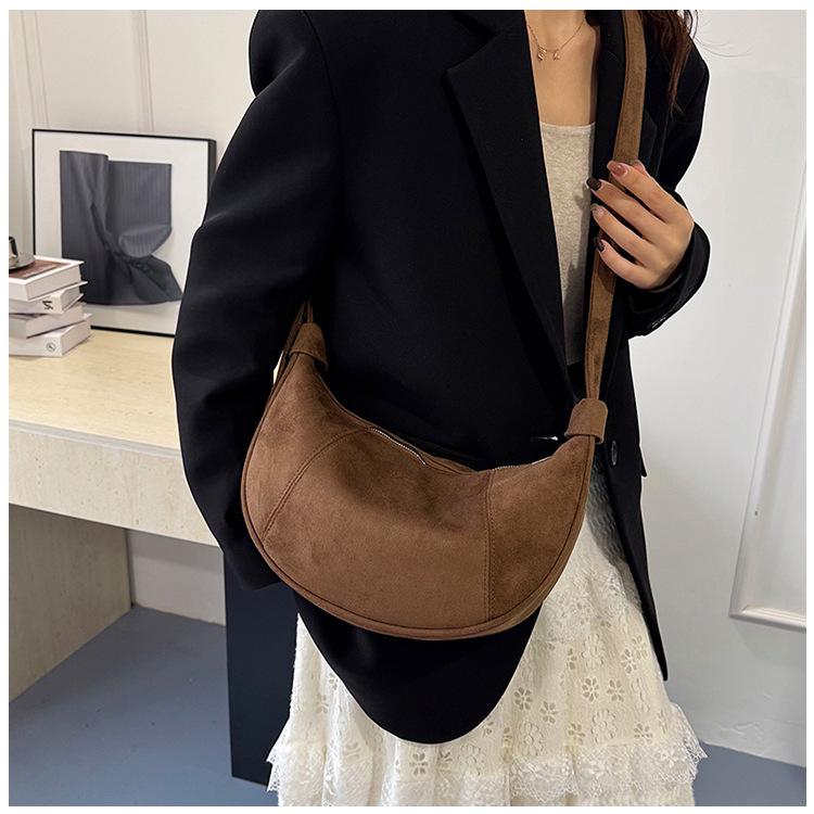 Leopard Print Retro One-Shoulder Crossbody Bag - Stylish and Versatile Korean Style Handbag for Commute and Travel