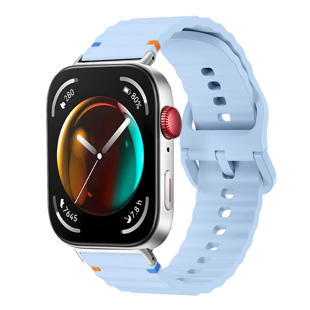 

Sports Silicone Strap For Huawei Watch Fit 3 Watchband Replaceable Breathable Wristband For Huawei Watch Fit2/1 Bracelet Correa For Huawei Fit 3