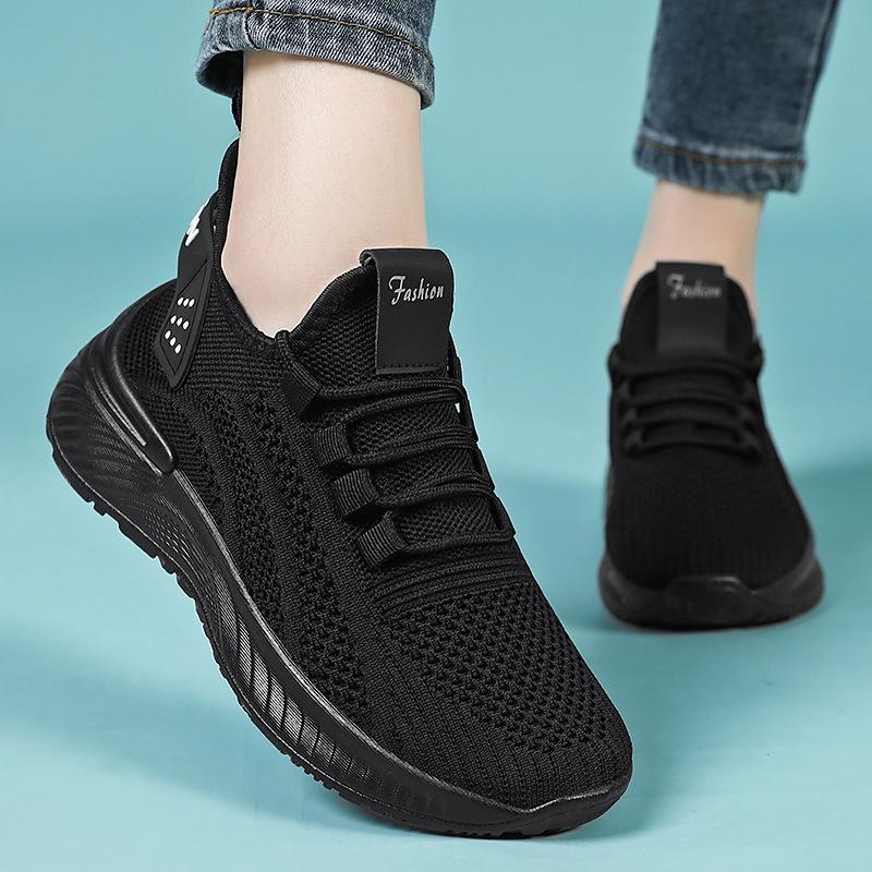 Shoes women's shoes summer breathable versatile single shoes soft sole not tired feet casual shoes trendy sports shoes women's