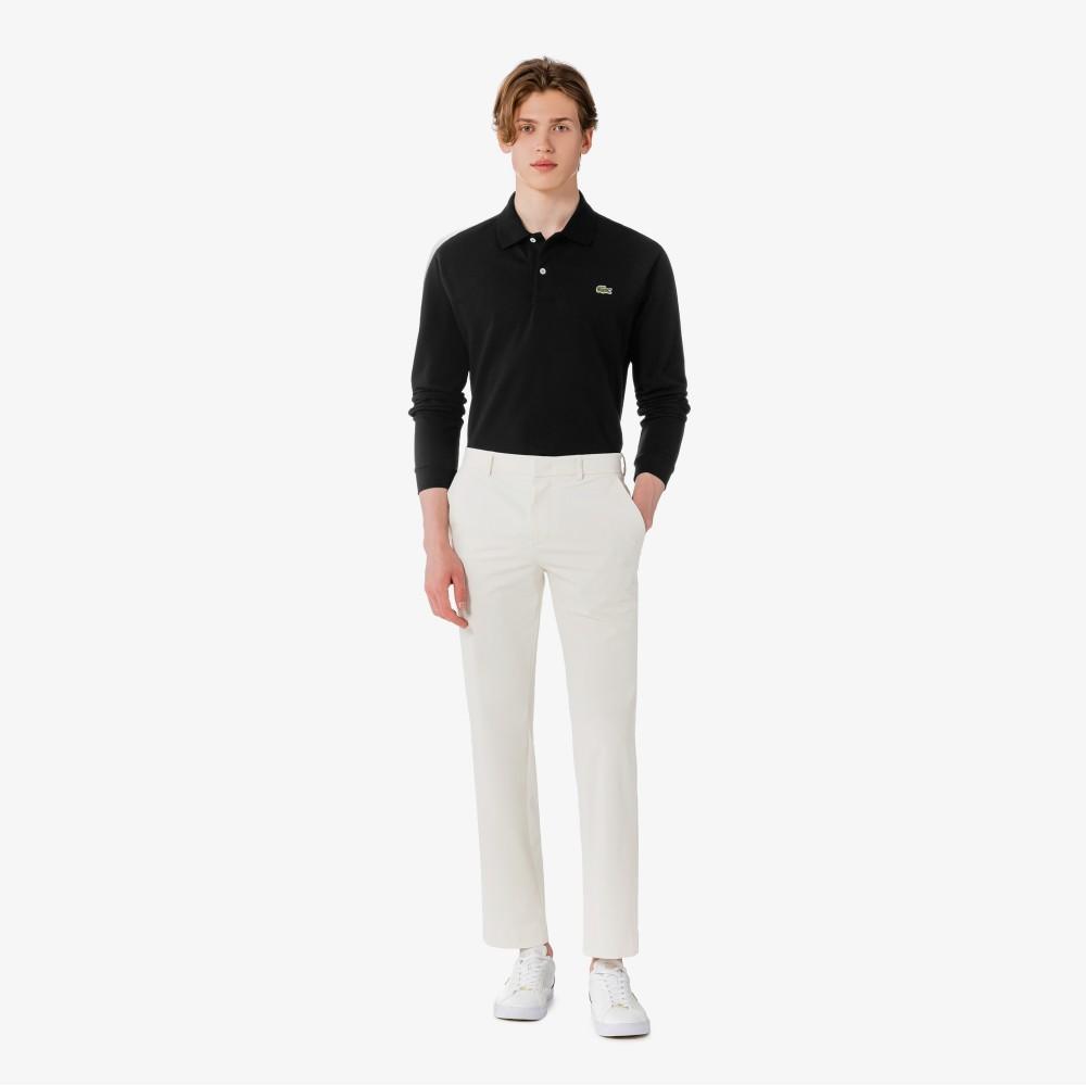 Lacoste Men's French Regular Fit Basic Long Sleeve Polo Shirt PH732E-56G031