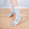 Thin Style Children's Socks - Summer Cotton, Sweet Bow, Bubble Yarn, Frilly Mid-calf Pile-up Socks